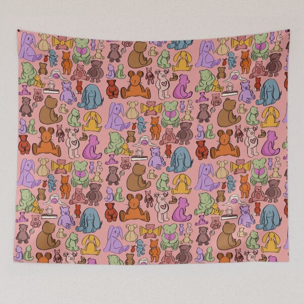 Item preview, The land of the forgotten teddy bears  designed and sold by Idrawnowiguess.