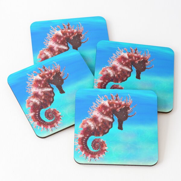 Item preview, Tropical Seahorse Vibes designed and sold by Cat-Corazza.