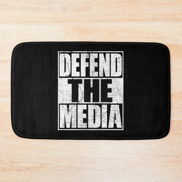 Item preview, DEFEND THE MEDIA RETRO designed and sold by BELASKRI STORE.