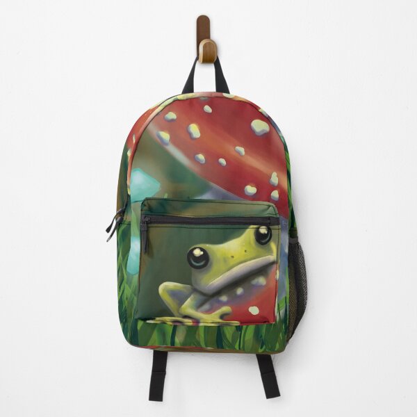 Item preview, Green Frog on a Toadstool designed and sold by KatieSherrard.