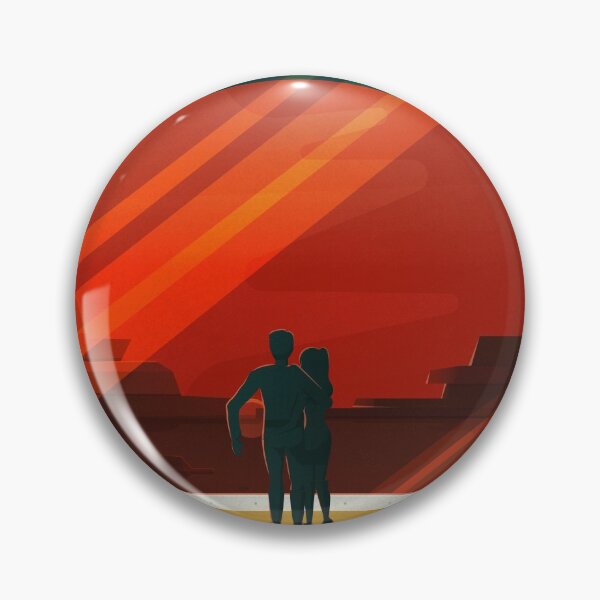 Item preview, Phobos Deimos Mars Travel Advertisement designed and sold by vintagerepros.