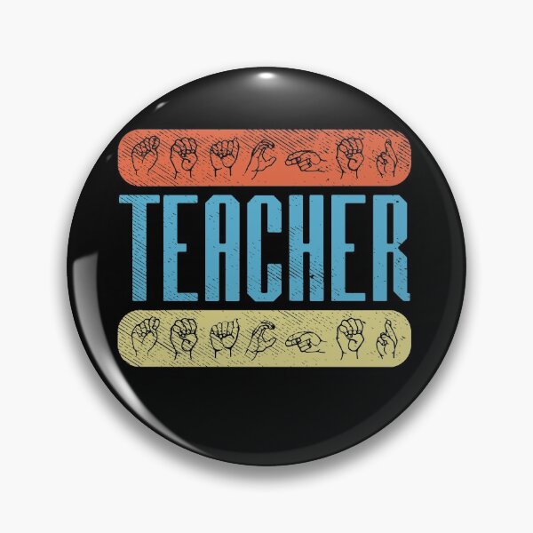 Item preview, Cool American Sign Language Teacher To The Deaf  designed and sold by Jelisandie.