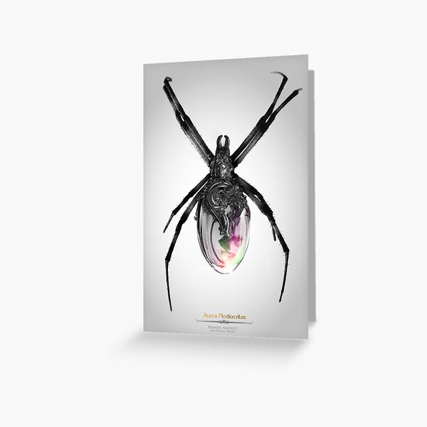 Perfume Arácnido Greeting Card