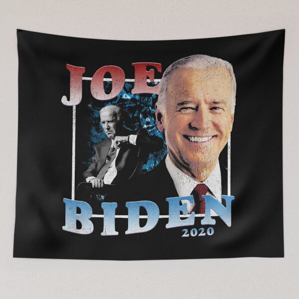 Item preview, Vintage 90s Rap Inspired Joe Biden 2020 T Shirt designed and sold by politicalirl.