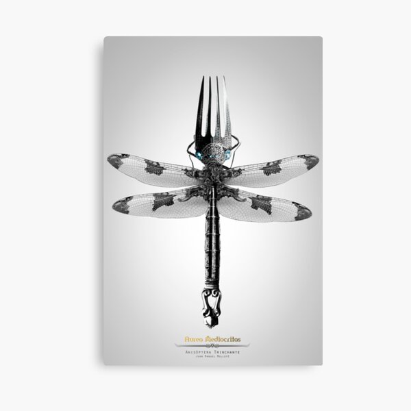 Anisóptera Trinchante Canvas Print