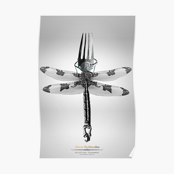Anisóptera Trinchante Poster