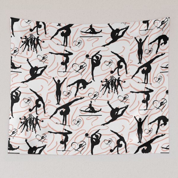 Item preview, Gymnastics Art Print designed and sold by Gymnastics Store.