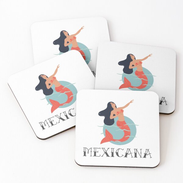 Item preview, Mexicana Loteria Mermaid T-shirt designed and sold by Mexikawaii.