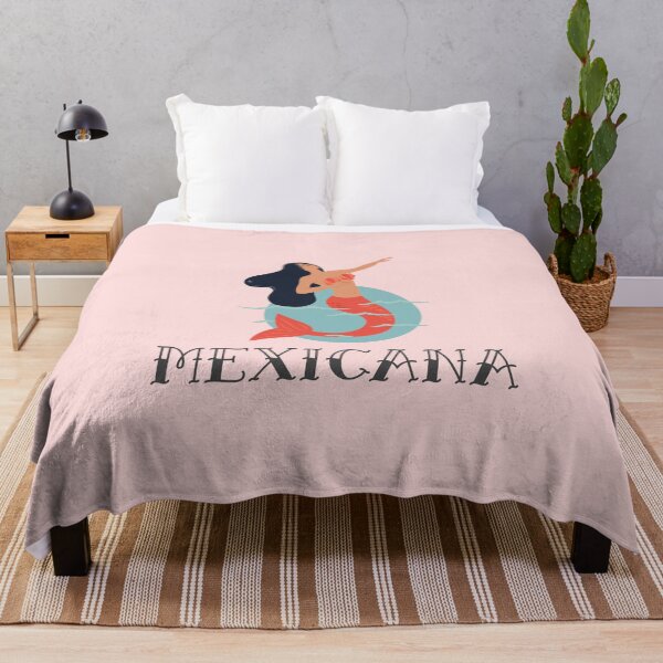 Item preview, Mexicana Loteria Mermaid T-shirt designed and sold by Mexikawaii.