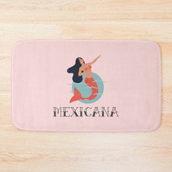 Item preview, Mexicana Loteria Mermaid T-shirt designed and sold by Mexikawaii.