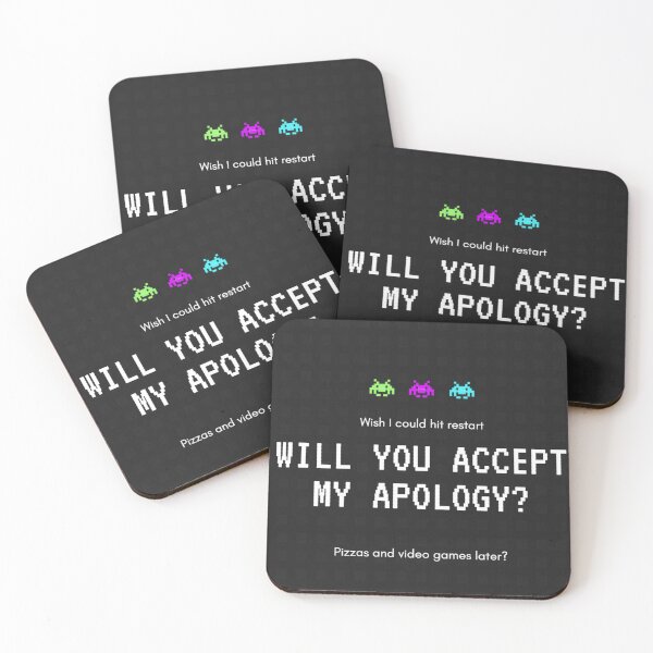 Item preview, Will you accept my apology? designed and sold by wbfm.