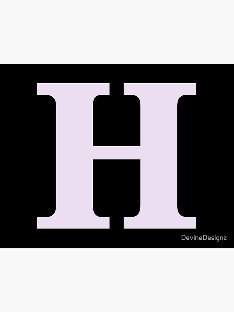 Printable Solid Black Letter H Silhouette  Alphabet letters to print,  Black letter, Lettering