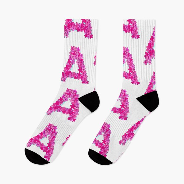 Item preview, Pink Floral Letter A designed and sold by collagexemma.