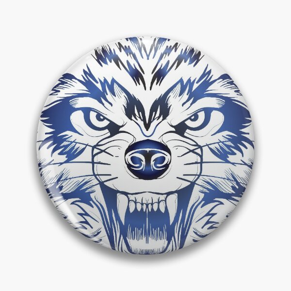 Item preview, wolf face designed and sold by Badi46.