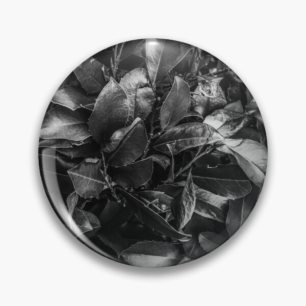 Item preview, closeup leaves texture background in black and white designed and sold by Mrvell.