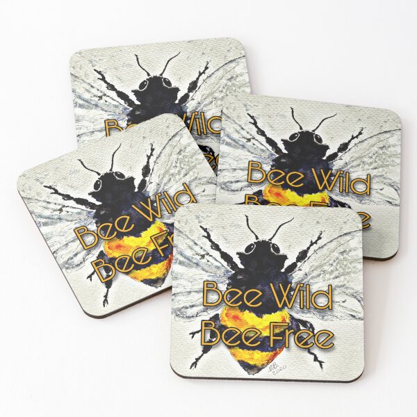 Item preview, Bee Wild Bee Free designed and sold by moonarrow03.