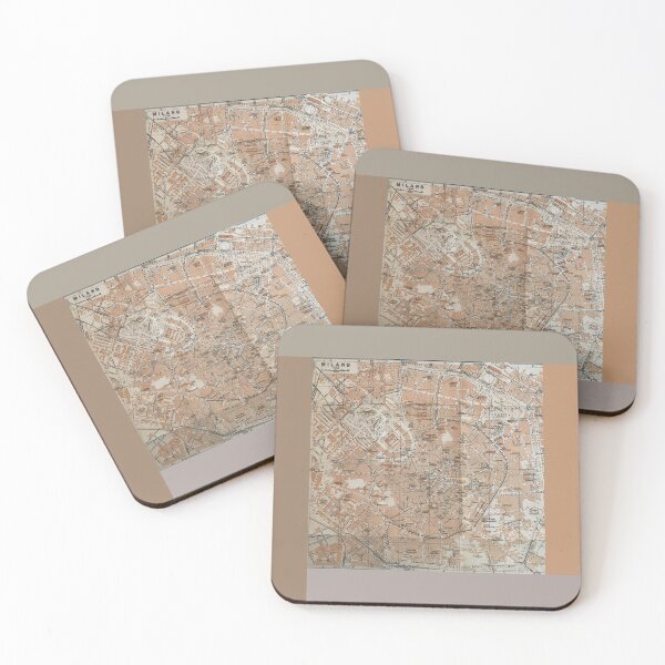 Item preview, Map of Milan, Italy / Milano, Italia 1800s designed and sold by djrunnels.