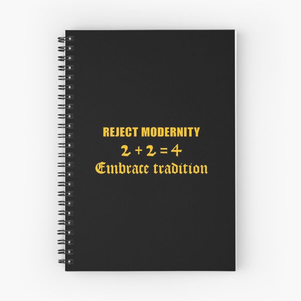 Item preview, Reject Modernity Embrace Tradition Funny Science Meme designed and sold by pignpix.