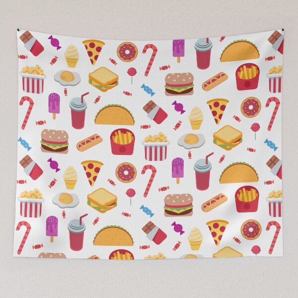 Item preview, Food Pattern designed and sold by lolora.