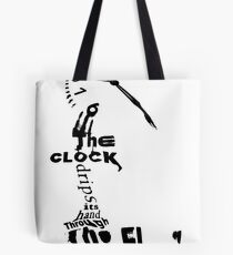 Poetic Typography Tote Bag