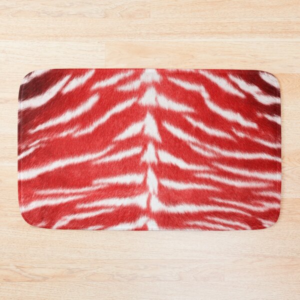 Item preview, Tiger Print Red and White designed and sold by Sabbaht.