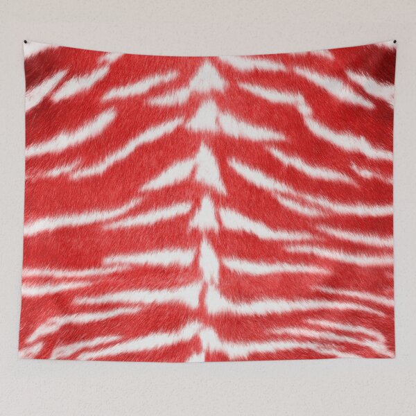 Item preview, Tiger Print Red and White designed and sold by Sabbaht.