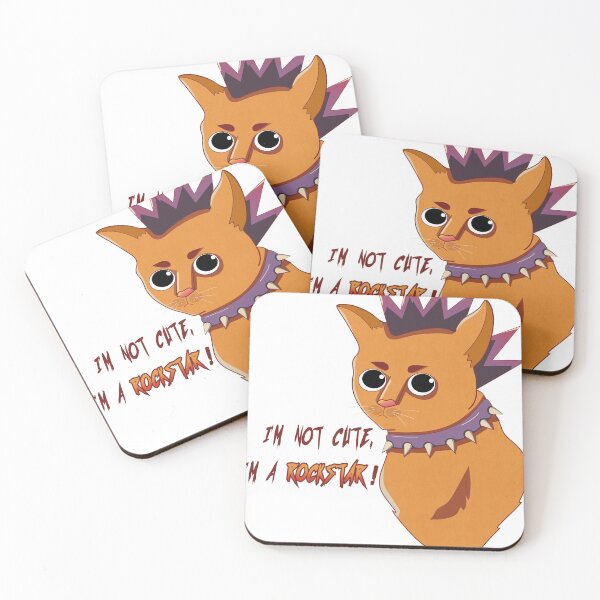 Item preview, I'm not cute, I'm a rockstar designed and sold by cristinyarts.
