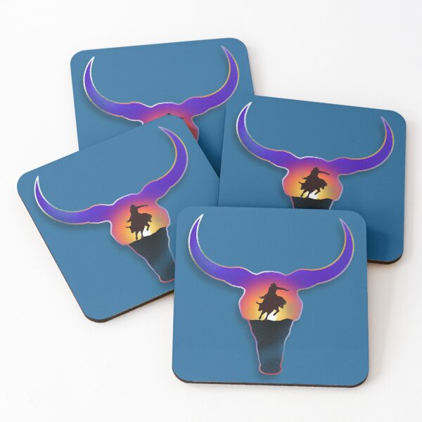 Item preview, Bull ride Sunset  designed and sold by Rev Art1.