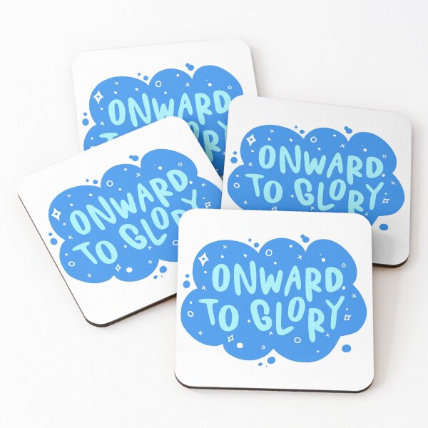 Item preview, Onward to Glory Fort Salem Abigail Bellweather Quote Typography Witches designed and sold by ShipperDesigns.