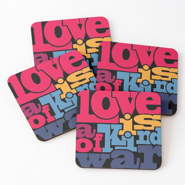 Item preview, Love Is A Kind Of War designed and sold by Dead-Famous.