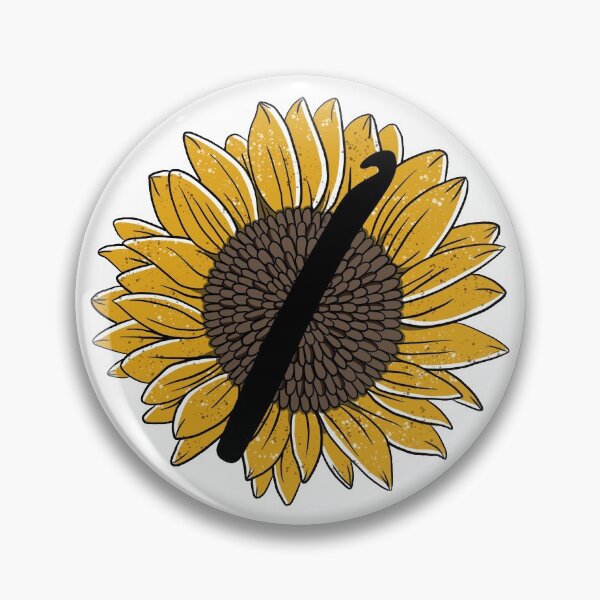 Item preview, Sunflower Crochet Hook designed and sold by hellohappy.