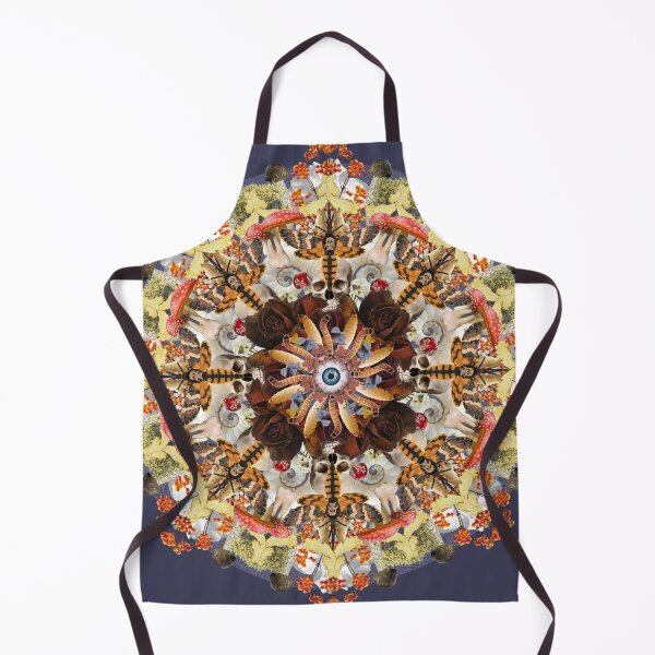Item preview, autumn surrealistic mandala designed and sold by burenkaUA.