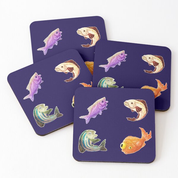 Item preview, Grupo de peces interesantes designed and sold by MatchaaMilkTea.