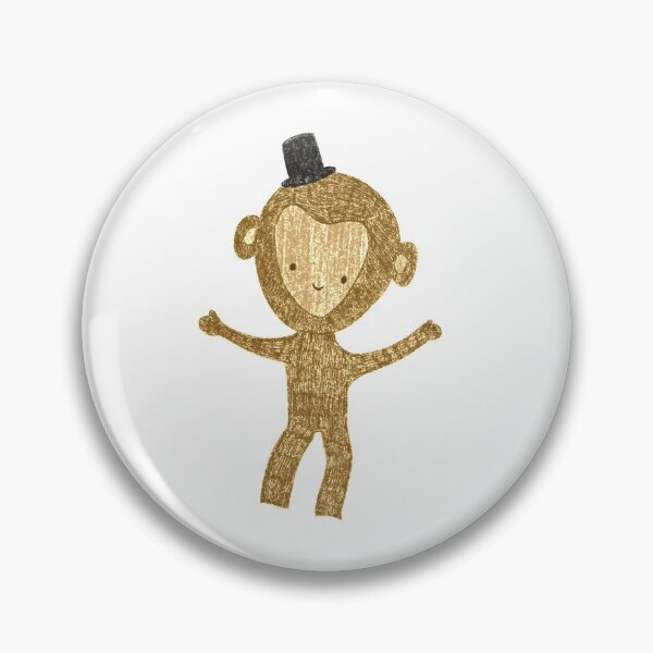 Item preview, Hand-drawn cute monkey designed and sold by dariellene.