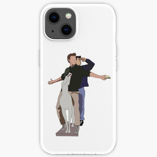 Chandler and Joey Fanart iPhone Soft Case
