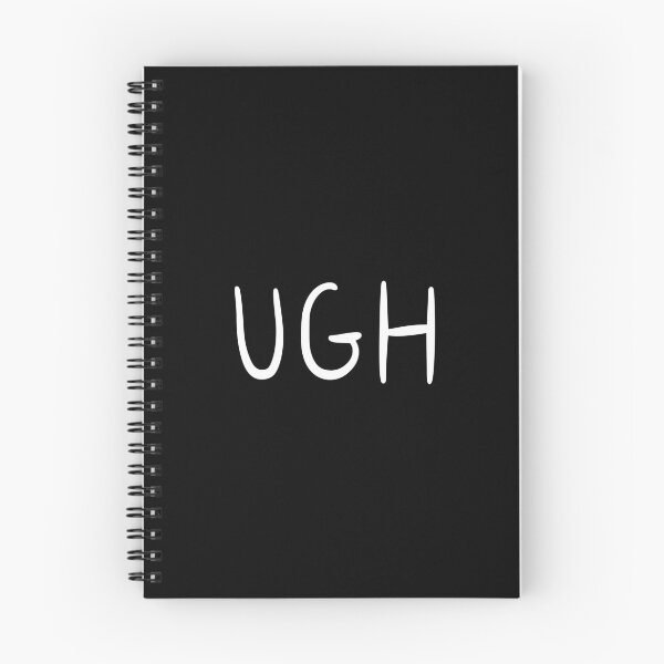 Item preview, Ugh (Black) designed and sold by quoteedesigns.