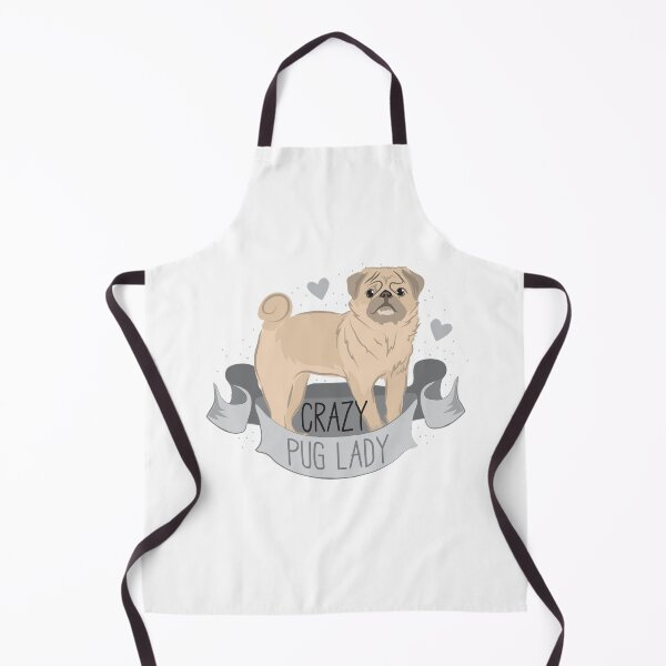 Item preview, Crazy Pug (dog) Lady designed and sold by jazzydevil.
