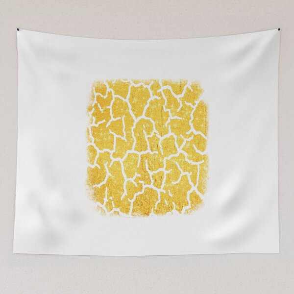 Item preview, Cracked Golden Leaf Texture Pattern Luxury Cool Glitter designed and sold by Jolly-Yosei.