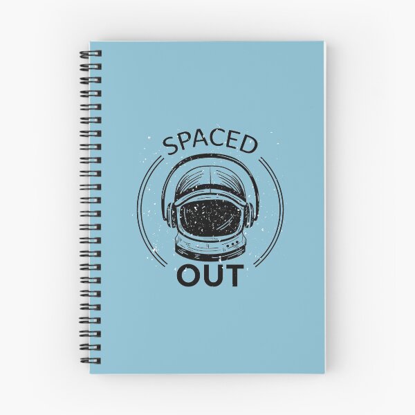 Item preview, Funny Astronaut helmet and headphones with  spaced out  designed and sold by FFelder.