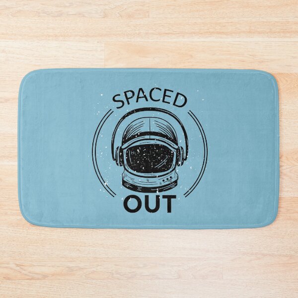 Item preview, Funny Astronaut helmet and headphones with  spaced out  designed and sold by FFelder.