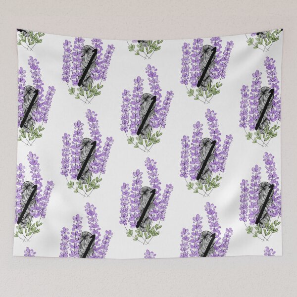 Item preview, Watercolor lavender yarn and crochet hook designed and sold by hellohappy.