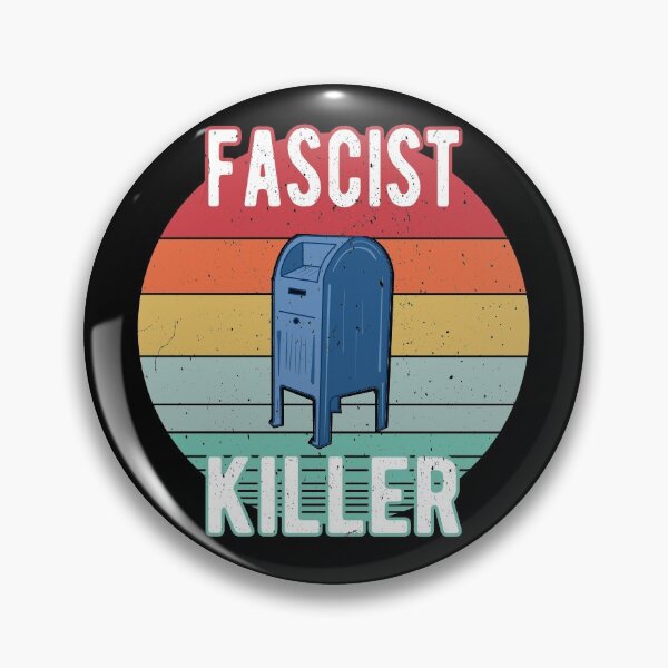 Item preview, Fascist Killer Postbox Mailbox designed and sold by Kawaiindoodle.