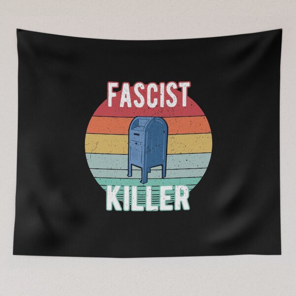 Item preview, Fascist Killer Postbox Mailbox designed and sold by Kawaiindoodle.