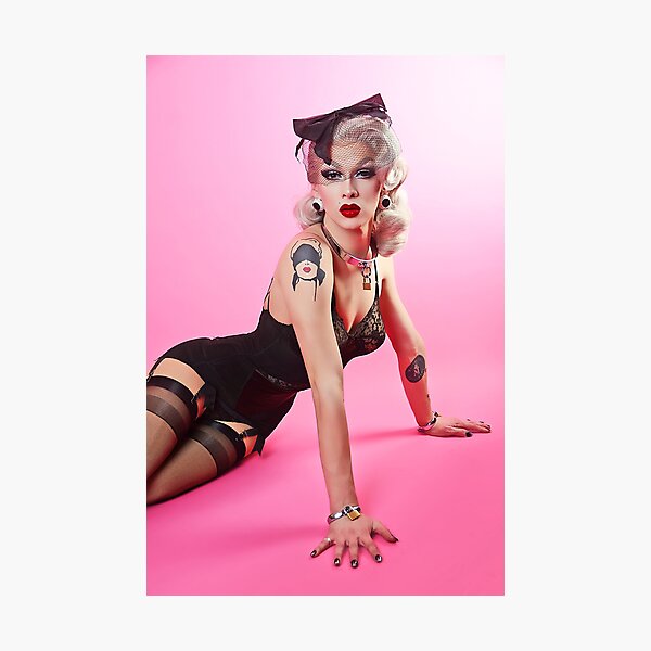 Item preview, Drag Pinup Violet Chachki - by Miss Missy Photography designed and sold by MissMissyPhoto.