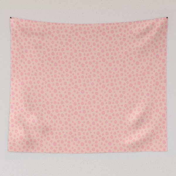 Item preview, Pink and Peach Spots Print designed and sold by cabgodfrey.