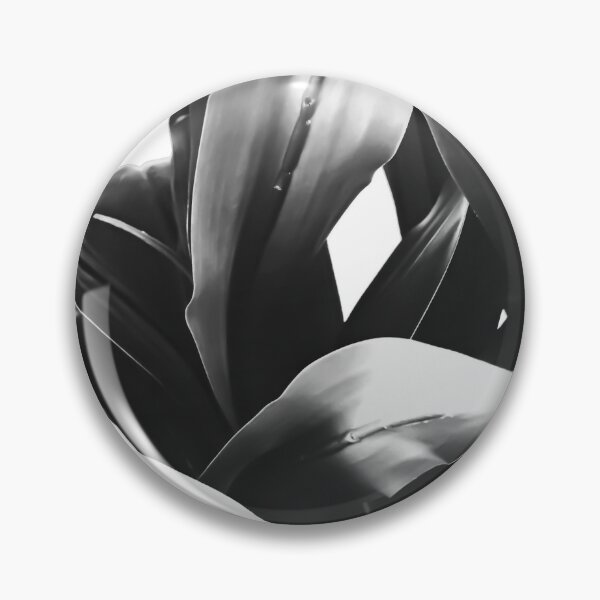 Item preview, leaves texture abstract background in black and white designed and sold by Mrvell.