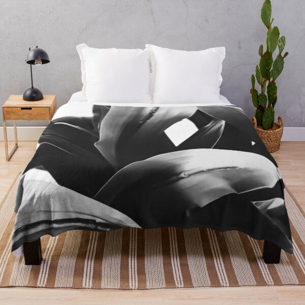 Item preview, leaves texture abstract background in black and white designed and sold by Mrvell.