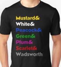 Mrs. Peacock was a MAN?!?! Unisex T-Shirt
