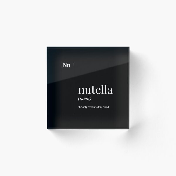 Item preview, Funny Nutella Definition designed and sold by Time-is-Money.