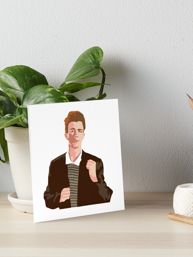 Rick Roll URL | Art Board Print